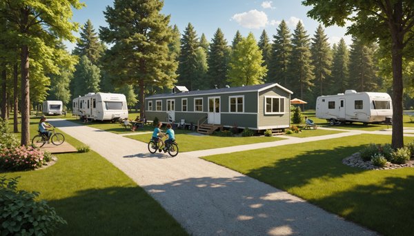 Investissement mobil home camping avantages long terme